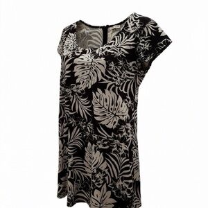 Tropical Black and White women’s Shirt